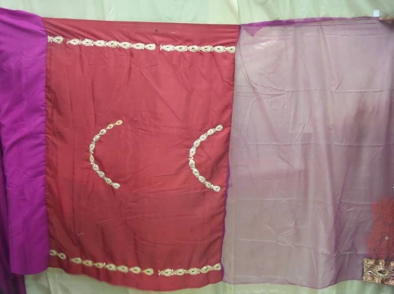 Gauri Khan Net Seuins work Bollywood Style Saree