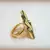 Star design kundan adjustable ring
