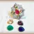 New Fusion art, kundan and ad stud changeble stone ring