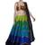 Multicolor printed art silk unstitched multicolor lehenga