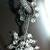 Sliver Falls- Silvery grey necklace