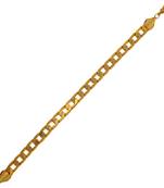 Micron Gold Plated Mens Bracelet