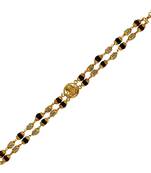 rudraksh beads Gold Plated Bracelet for Men