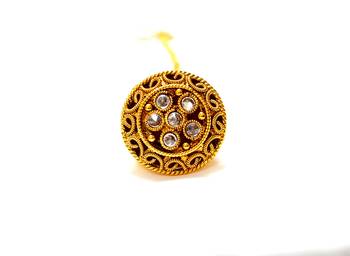 Traditonal gold plated borla 1