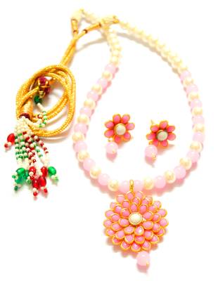 Small locket pachi necklace set 1