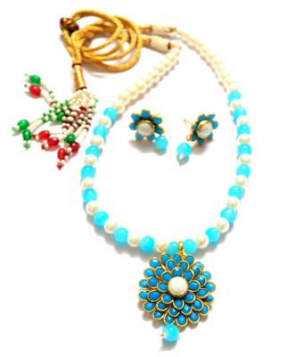 Small locket pachi necklace set 1