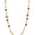 Hyderabadi Pearls beautiful handcrafted red white pearl string(taarmala)