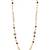 Hyderabadi Pearls beautiful handcrafted red white pearl string(taarmala)
