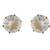 Bluebella girlish white double sided studs/tops