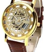 New Fashion Casual Brown color Stylist Quartz Wristwatch
