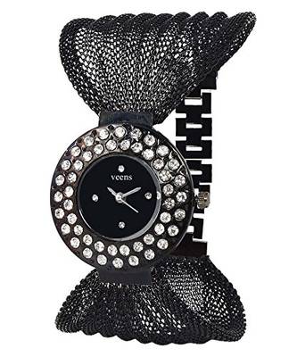 New Fashion Casual Black color stylist Women's wear Quartz Wristwatch 1