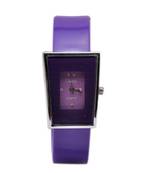 New Fashion Casual purple color stylist Rubber strap Women's wear Quartz Wristwatch