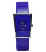 New Fashion Casual Blue color stylist Rubber strap Women's wear Quartz Wristwatch