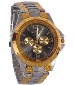 New Fashion Silver and golden color stylist Boy's wear Wristwatch
