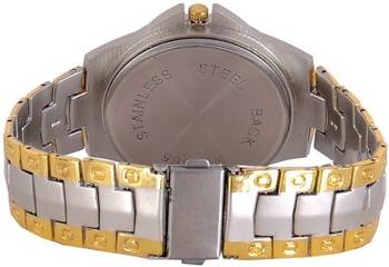 New Fashion Silver and golden color stylist Boy's wear Wristwatch 2