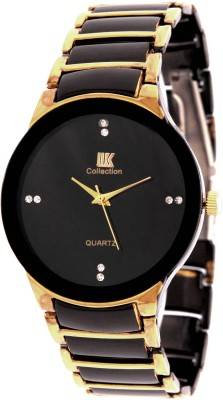 New Fashion Golden and black colour stylist Latest 2016  Wristwatch 1