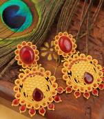 Ggorgeous Matte Finish Party Wear Errrings