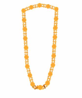 Gold Alloy Necklace Artifical Jewellery For Women 2