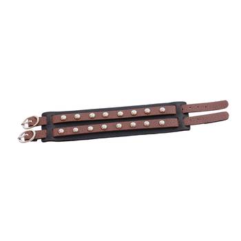 Broad Curious Black Brown Buckle Bracelet/Wrist Band For Men 3