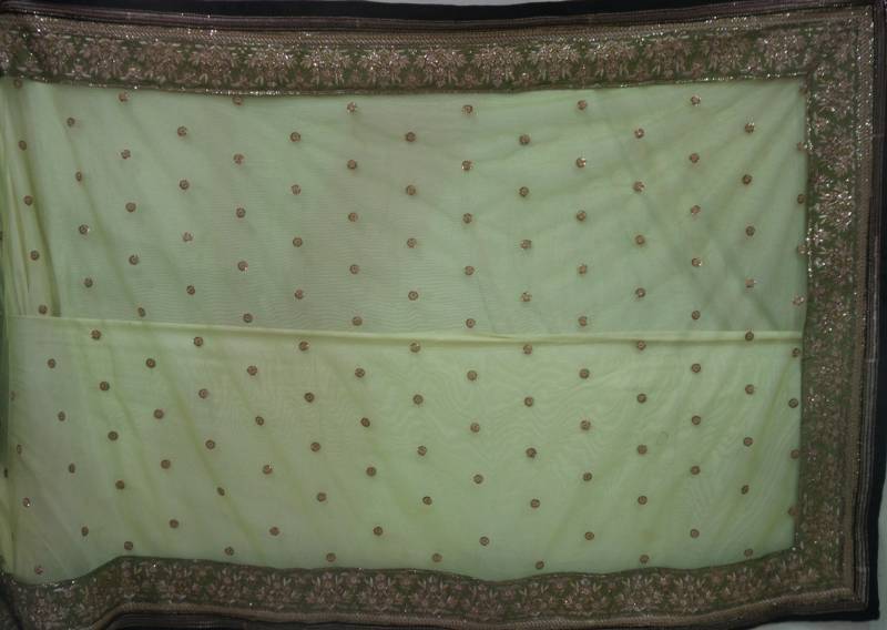 Sridevi Net Sequins work Bollywood Style Saree