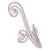 creeper cubic Zirconia Silver Plating Ring for Women