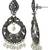 Oxidized Antique German Silver Light Weight Pearl Chandelier Earring For Women