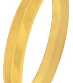 Traditional Gold Plated Metal Kada Bangle For Mens