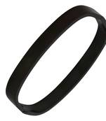 Openable Black Surgical Stainless Steel Cuff Kada Bracelet Bangle For Men