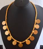 Laxmi coin necklace