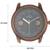Gennien Leather Strap Brown colour  Boy's anlong wrist watch arrival