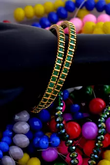 Golden bangles #166