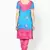 Amazing Pink Cotton Bandhej Dress material