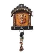 eCraftIndia Papier-Mache Key Holder with Lord Ganesha