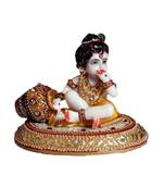 eCraftIndia Laddu Gopal eating Makhan