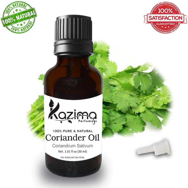 Coriander essential oil (30ml) 100 pure natural and undiluted oil