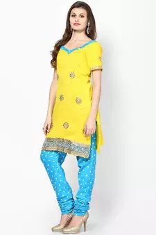 Hand Stone Work Dress Material 