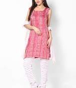 Ethnic Lehariya Design Dress MAterial