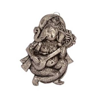 eCraftIndia Wall Hanging Ganesha playing Veena 1