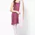Magenta Cotton Dress Material
