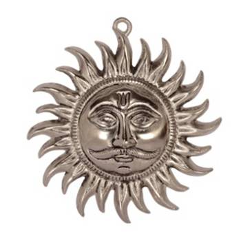 eCraftIndia Decorative Wall Hanging of Sun 1