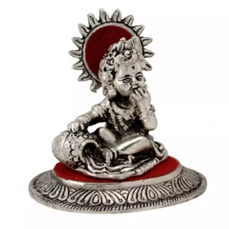 eCraftIndia Bal Gopal having Makhan