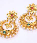 KUNDAN PEARL EARRING