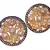 Gold FINE Cubic Zirconia BIG STUD EARRING