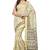 Green printed cotton saree with blouse