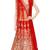 Red embroidered banglori silk unstitched ghagra choli