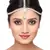 Trendy Design Matha Patti For Wedding Gold Finishing With Pearl And Stone In White