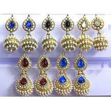 Set of 5 Jhumka Earrings 1