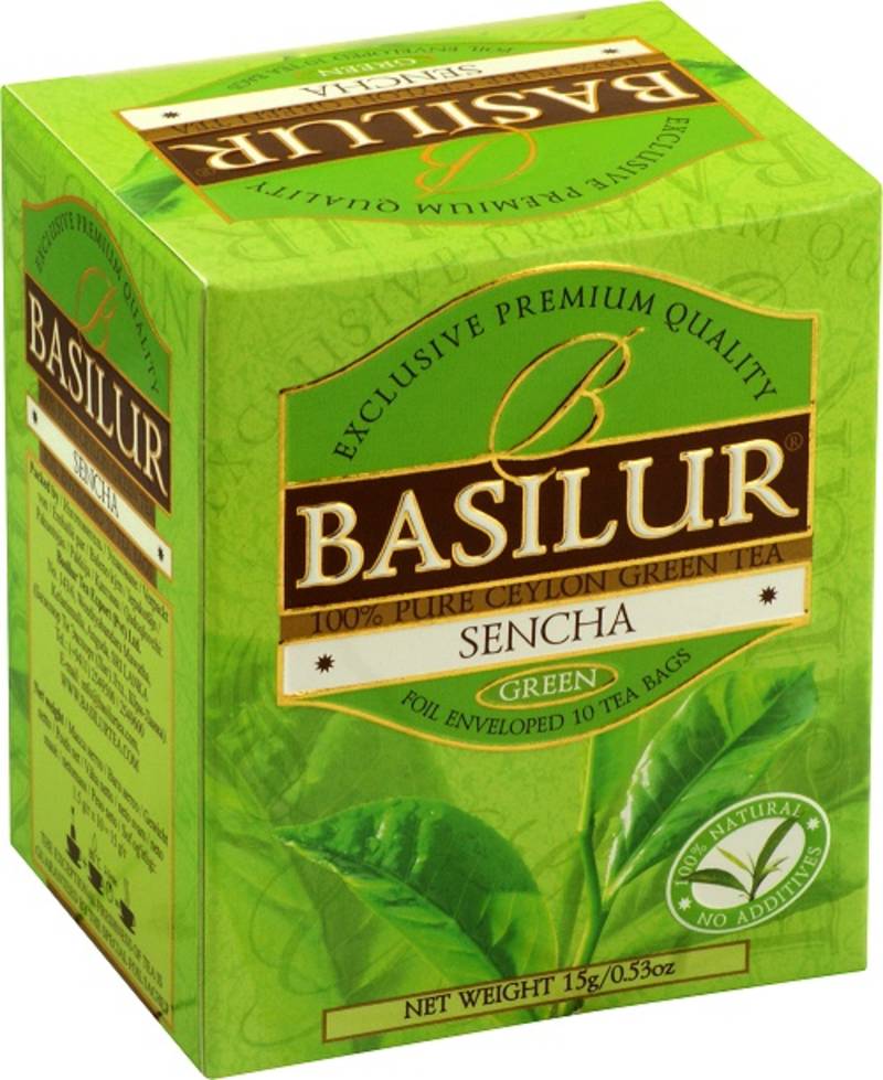 Bouquet Sencha Green Tea 10 Tea Bags 15gms (0.53 oz) ( Pack of 2)