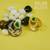 Designer Rare Huge Stud Bali Style CZ Zircone Earrings