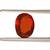 3.66ct natural and certified hessonite (gomed) ceylon and vg qualtiy